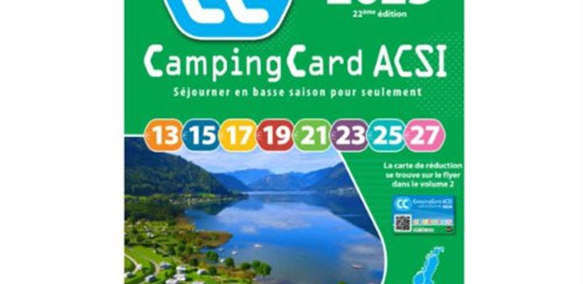 guide camping acsi 2025